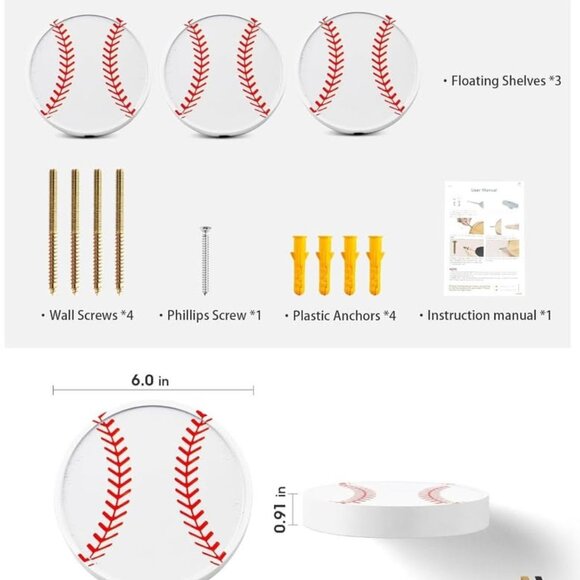 Floating Shelves Set - Picture 2 of 3